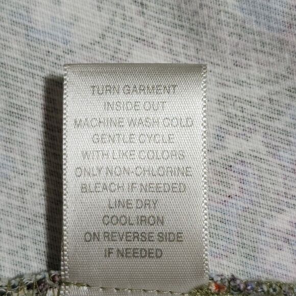 Christopher & Banks Womens Button-Up Jacket Colorful Stretch Lightweight Size M - Picture 7 of 8